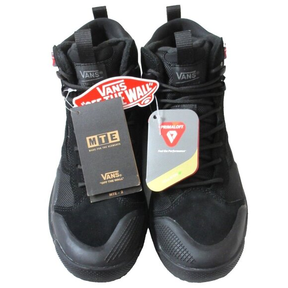 Vans Women's UltraRange Exo Hi MTE-2 Waterproof Boots Black Black Sizes NEW - Picture 2 of 7
